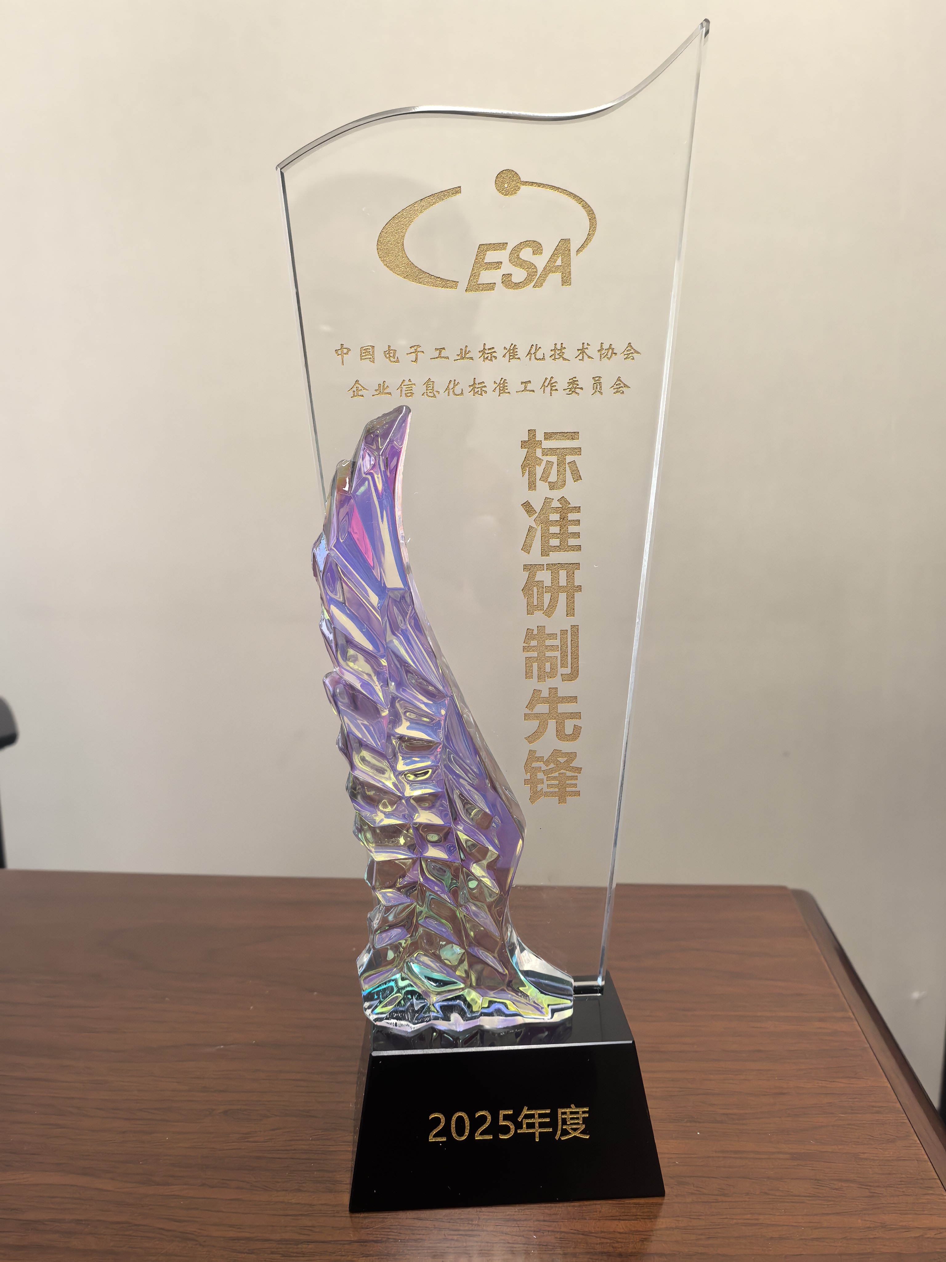 企业信息化标准工作委员会荣获先锋奖:电子工业标准化协会年度表彰揭晓